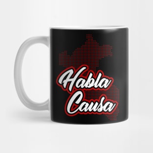 Habla Causa - Mapa del Perú Mug